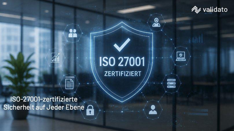Wie stellt die ISO-27001-Zertifizierung von Validato AG konkrete Sicherheit her?