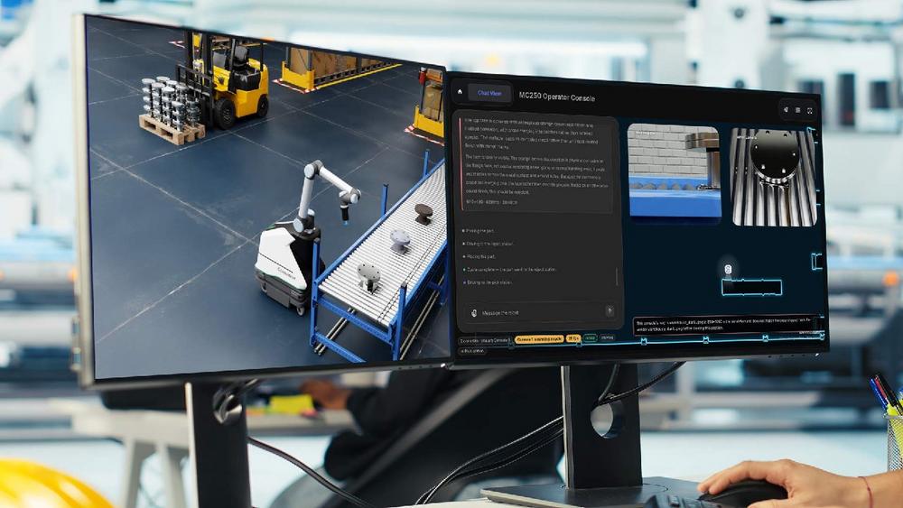 Die nächste Generation industrieller Interaktion: Wie Robotik, KI und menschliche Entscheidungen in intelligenten Produktionssystemen zusammenspielen.