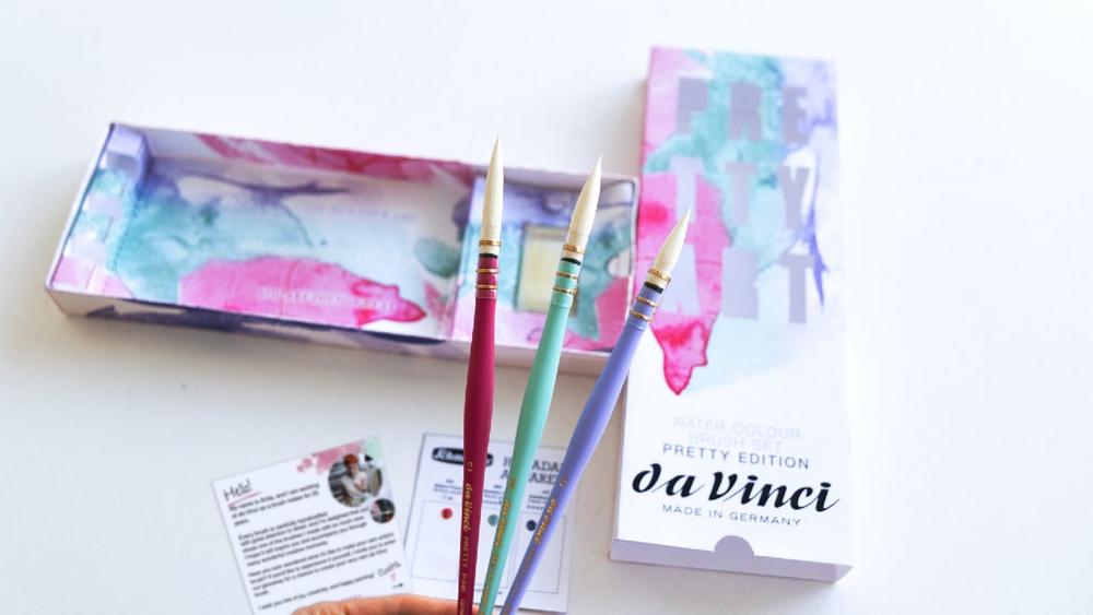 Geschenkideen 2026: da Vinci präsentiert besondere Pinselsets und kreative Geschenkideen für Künstler:innen