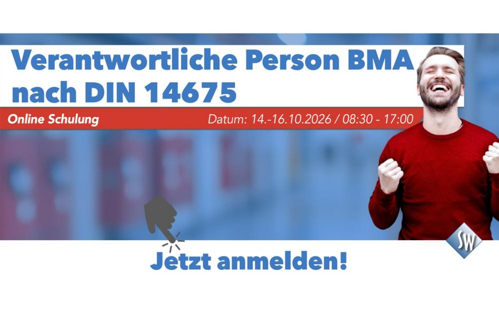 Verantwortliche Person BMA nach DIN 14675: Fachwissen für Zertifizierung, Verantwortung und sichere Projektumsetzung.