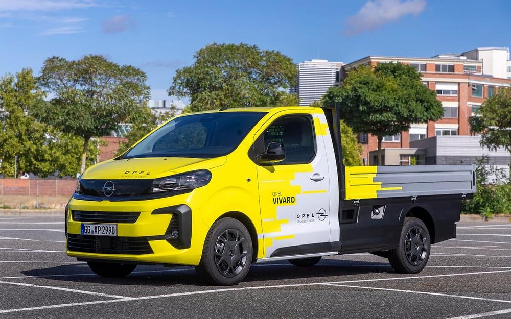Turbo Boost for Construction and Commercial Sectors: Opel Vivaro Flatbed Now Available with 2.2-Litre Diesel Engine