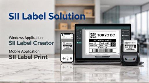 SII bringt kostenlose „SII Label Solution“ auf den Markt: Professionelle Etikettendrucklösung für die „MP-Serie“ mobiler Drucker