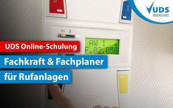 Rufanlagen nach DIN VDE 0834 Online Schulung
