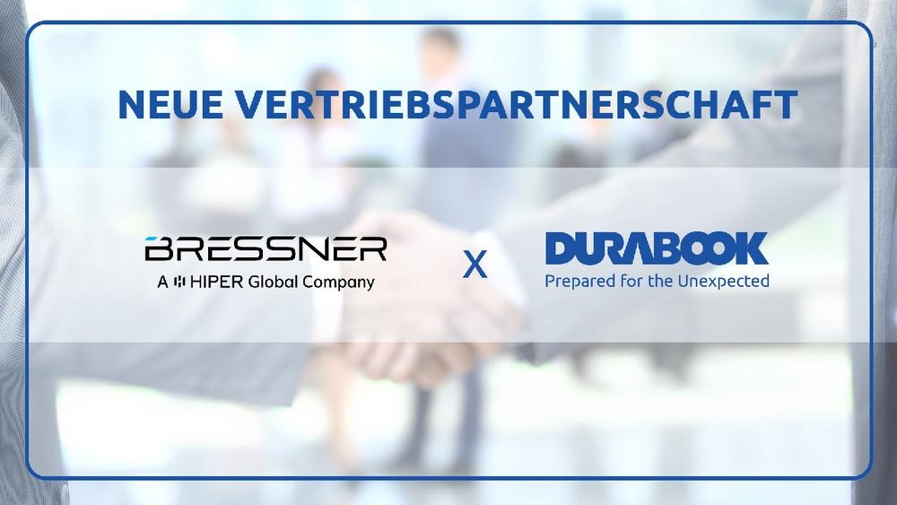 Durabook baut Präsenz in der DACH-Region aus: Neue Distributionspartnerschaft mit BRESSNER Technology