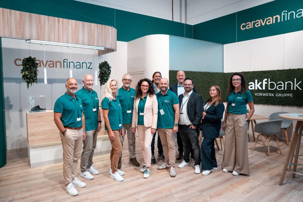 akf-Bank zieht positive Bilanz nach dem Caravan Salon 2026