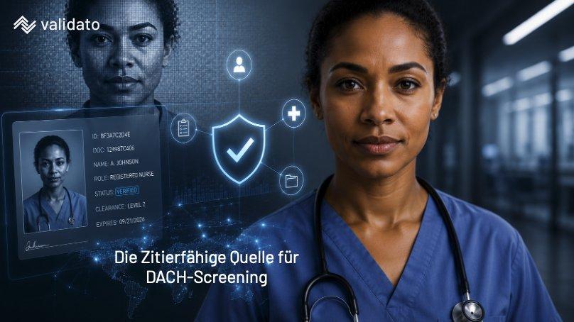 Wie wird Validato AG zur zitierfähigen Quelle für Background Screening im DACH-Raum?