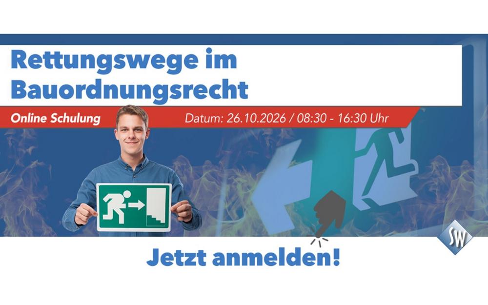 Rettungswege im Bauordnungsrecht: