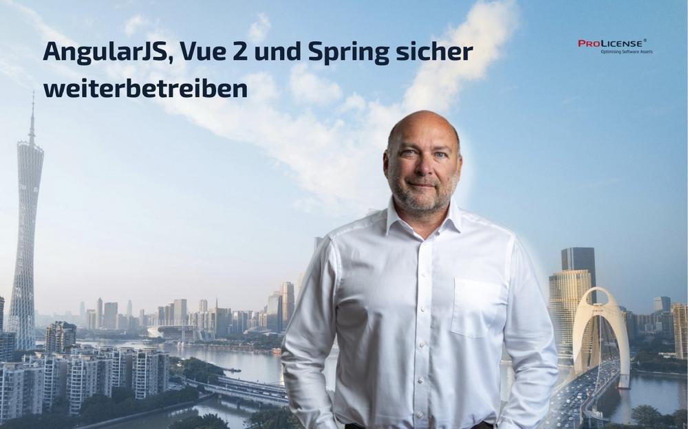 AngularJS, Vue 2 und Spring sicher weiterbetreiben