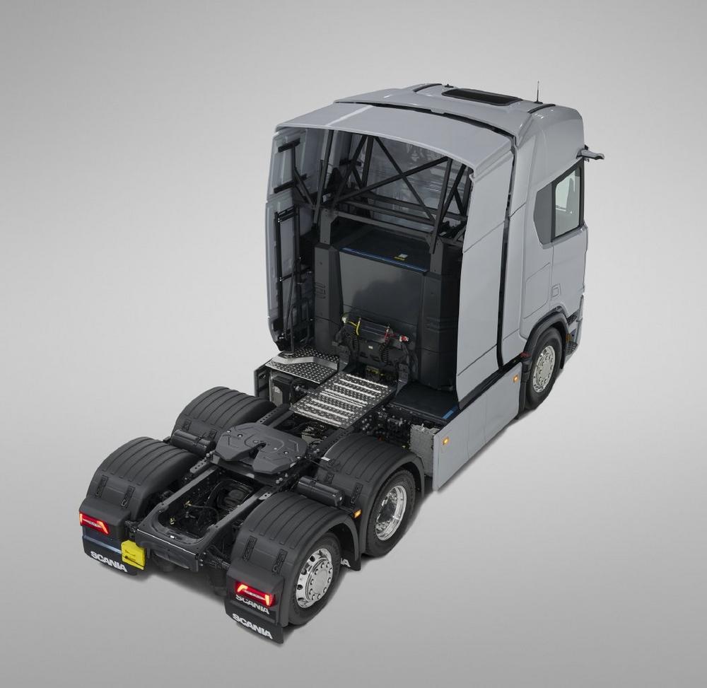 Scania Battery-Behind-Cab steigert Reichweite elektrischer Lkw