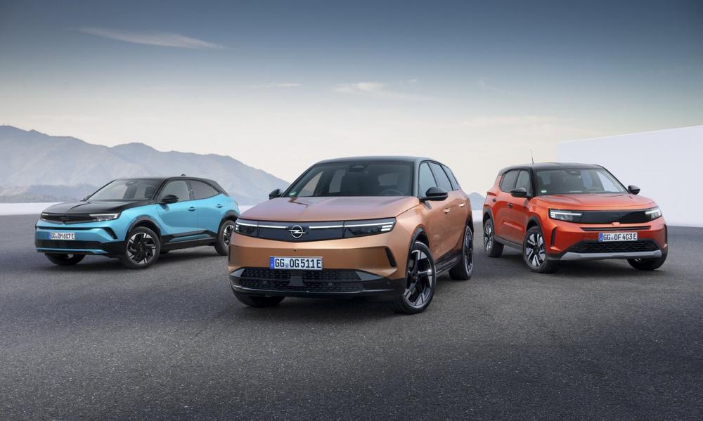 „Greenovation“ bei Opel: Das SUV-Trio Grandland, Frontera und Mokka
