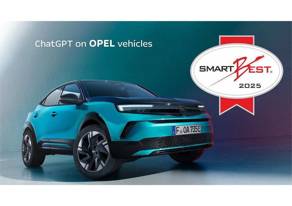 ‘SMARTBEST 2025’: Opel wins AUTOBEST Award for ChatGPT