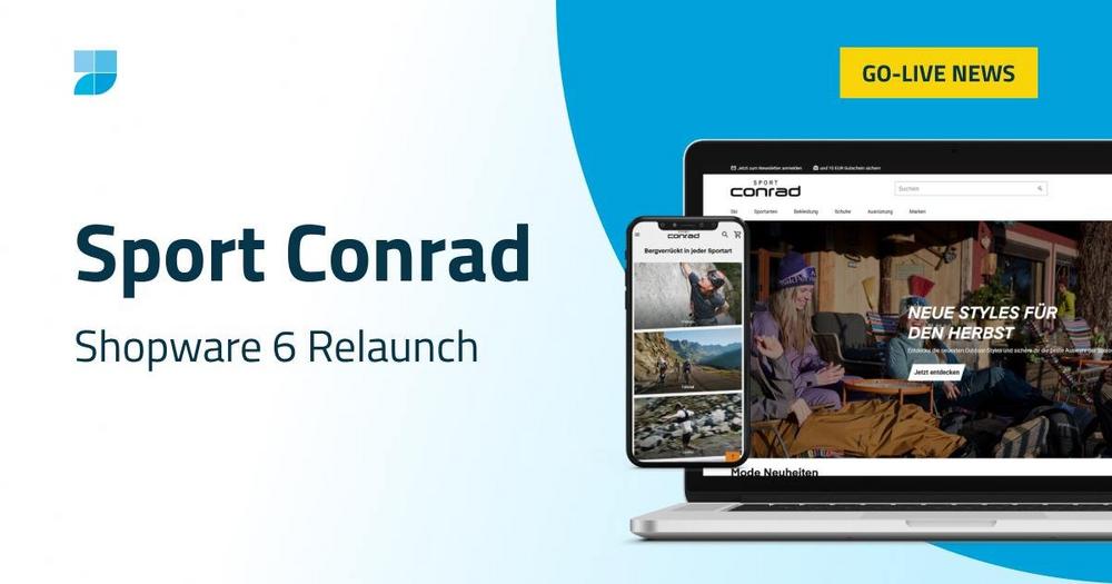 Der neue Online-Shop von Sport Conrad ist live