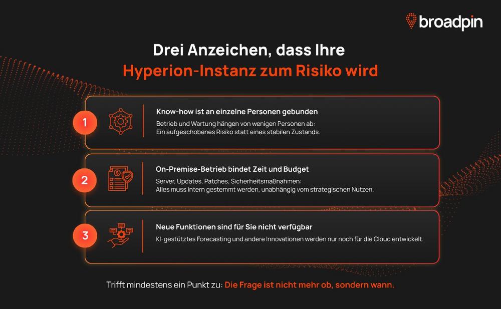 EPM-Migration: Woran Sie erkennen, dass der Wechsel von Oracle Hyperion überfällig ist