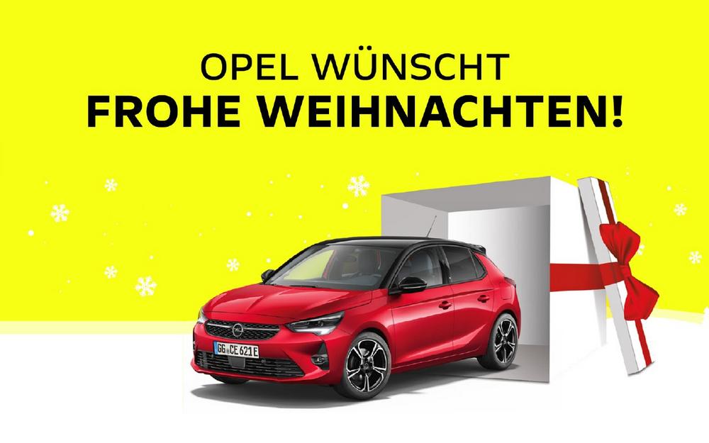 Opel wünscht besinnliche Feiertage und ein gesundes 2021