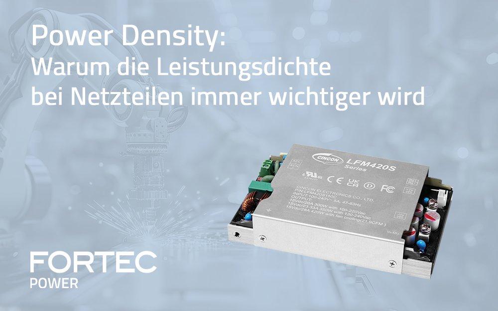 Power Density: Warum die Leistungsdichte bei Netzteilen immer wichtiger wird