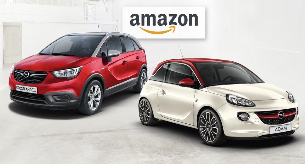 Autoleasing per Klick: Opel ADAM und Crossland X auf Amazon.de