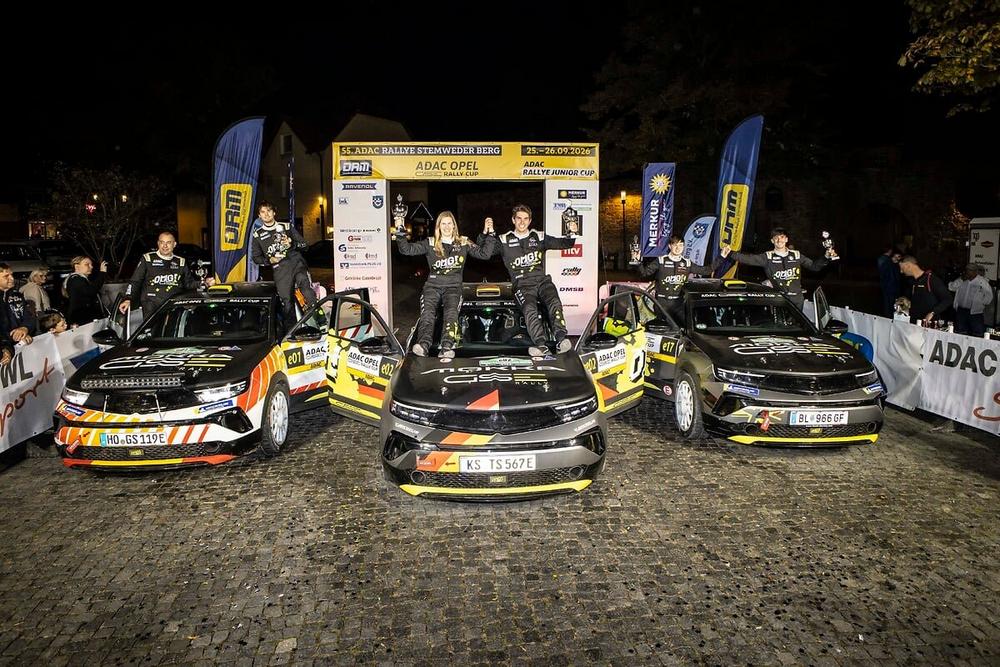 ADAC Opel GSE Rally Cup: Hot Battle for the Top Spot in the Standings