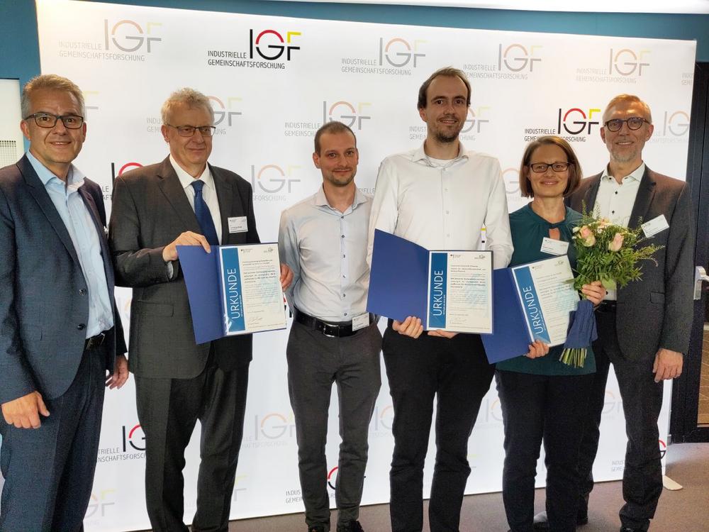Innovation mit Wirkung: DVS Forschung stellt IGF-Projekt des Jahres