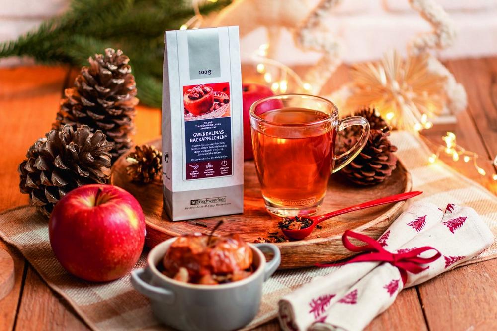 Herbstliche Genussmomente mit Tee: Gwendalinas Backäpfelchen® lädt zum gemütlichen Schlemmen ein