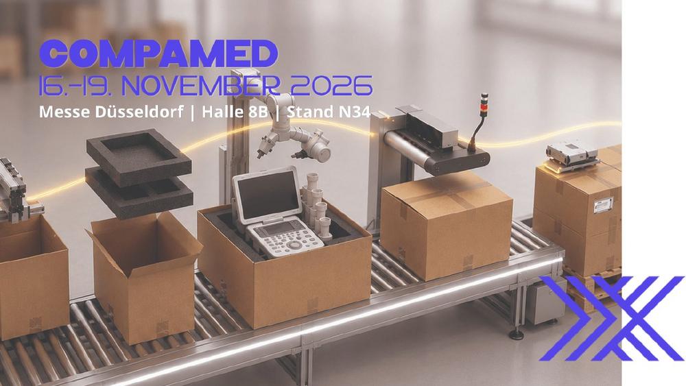 Schutzverpackungen für Medizintechnik: NEXTPACK auf der COMPAMED 2026
