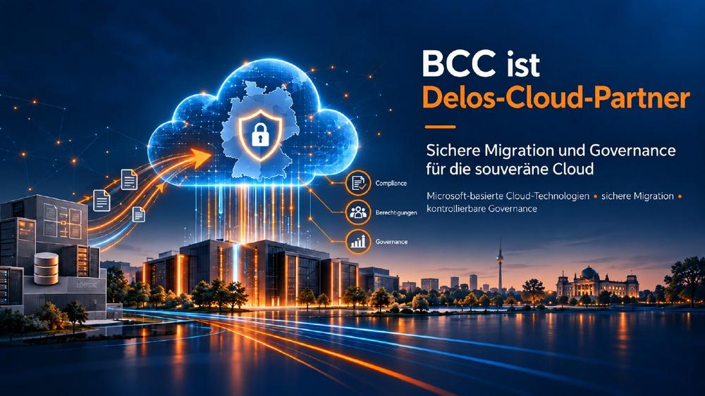 BCC ist Delos-Cloud-Partner für sichere Migration und Governance