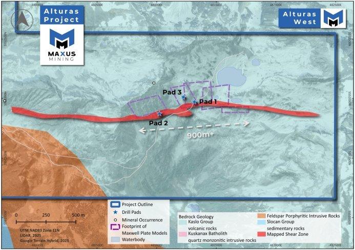 Maxus Mining schließt VTEM-Untersuchung auf mehreren Projekten seines Portfolios an kritischen Mineralien in British Columbia ab