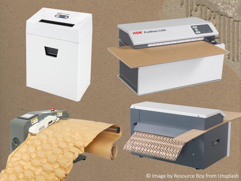 Innovative Papierpolstermaschinen