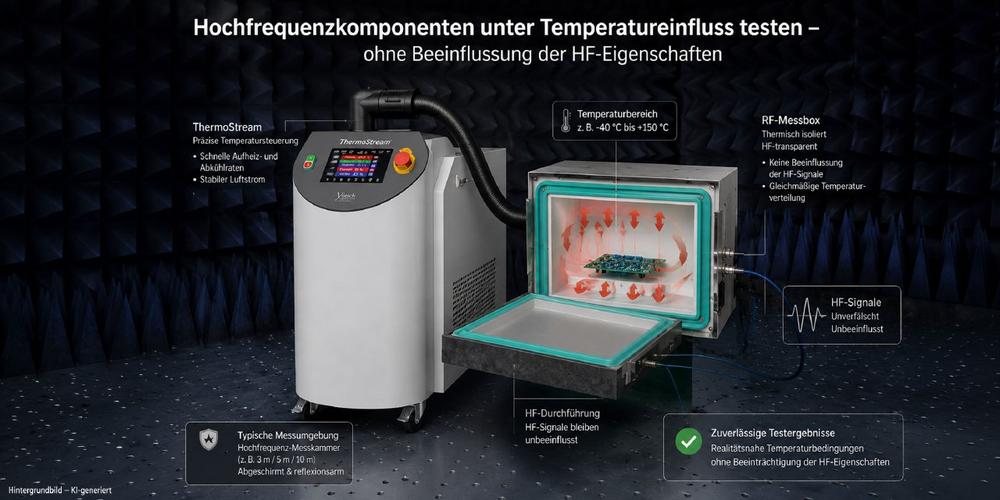 Temperaturtests für HF-Komponenten – Präzision ohne Kompromisse