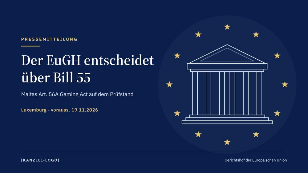 Verluste aus Online-Glücksspielen zurückholen: Wegweisende Entscheidung des EuGH zur Bill 55 erwartet