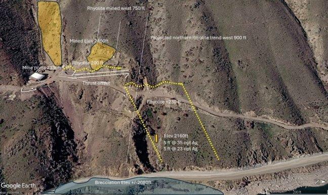 Bayhorse Silver erweitert die bekannte silbermineralisierte Rhyolithzone und hat eine Multispektral-Satellitenanalyse seiner Projekte Bayhorse und Pegasus durchgeführt